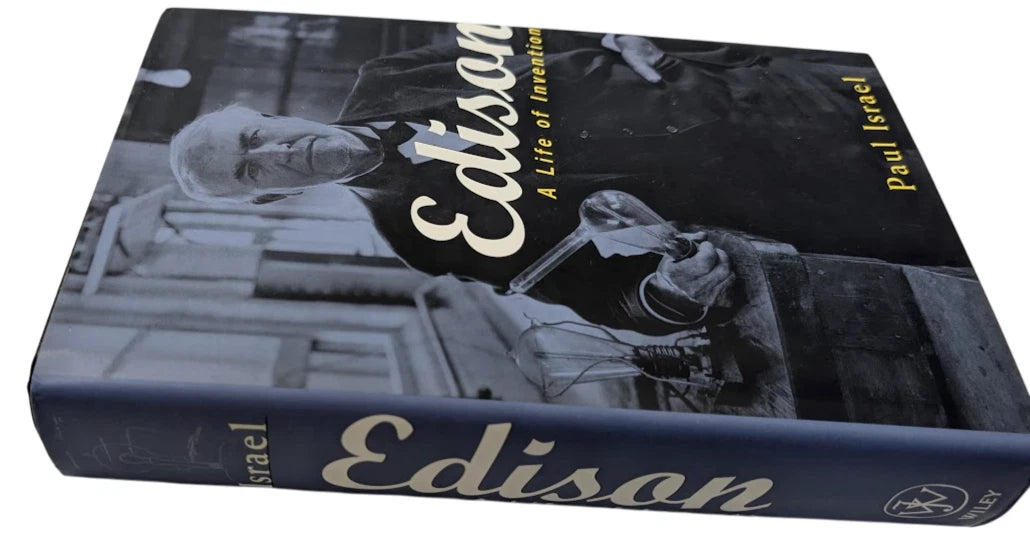 Edison: A Life of Invention by Paul Israel - copy photograph 3