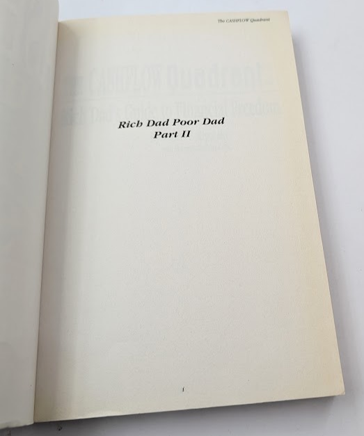 Rich Dad’s Cashflow Quadrant: Guide to Financial Freedom, actual copy photo 4