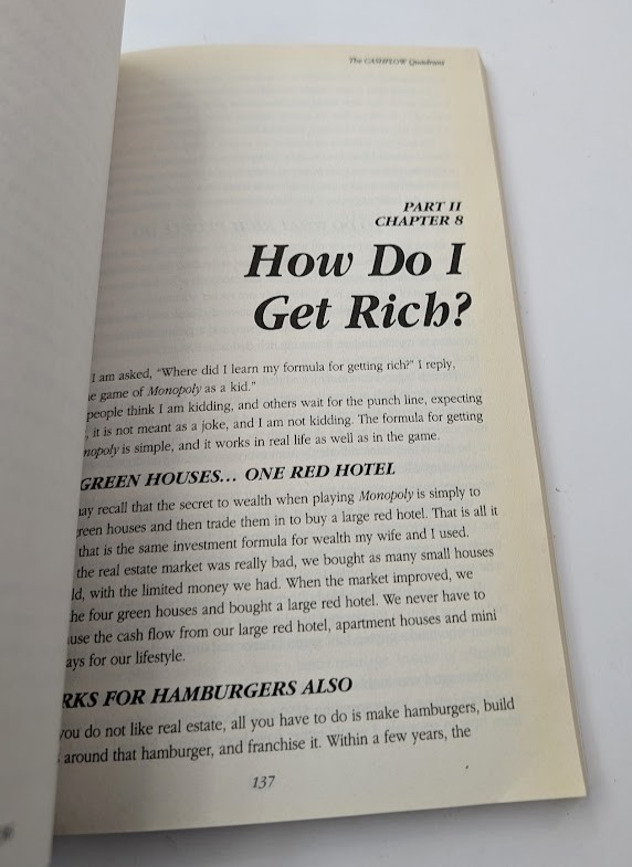 Rich Dad’s Cashflow Quadrant: Guide to Financial Freedom, actual copy photo 5