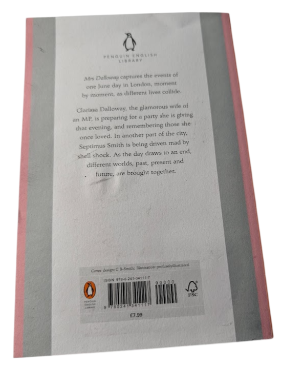 Mrs Dalloway, actual copy photo 2