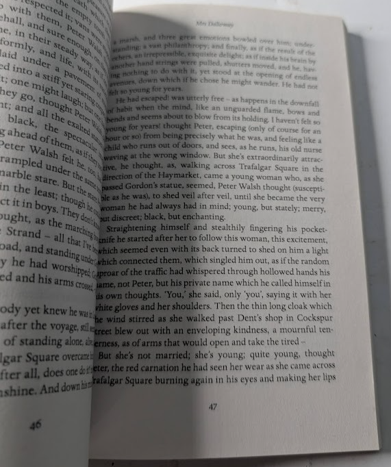 Mrs Dalloway, actual copy photo 4