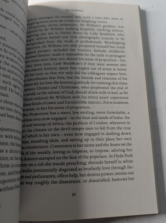 Mrs Dalloway, actual copy photo 5