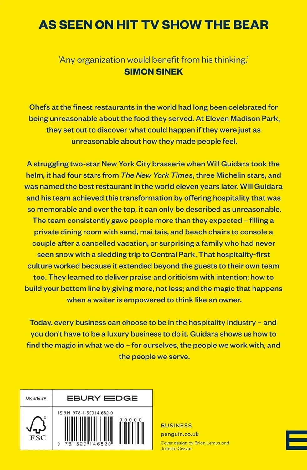 Unreasonable Hospitality: The Remarkable Power of Giving People More Than They Expect - copy photograph 2