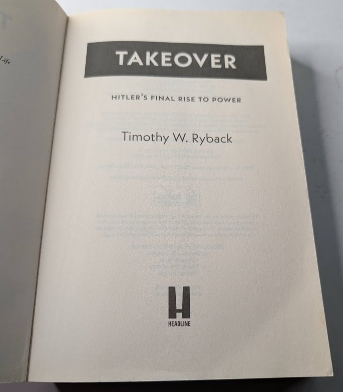 Takeover: Hitler's Final Rise to Power - copy photograph 4