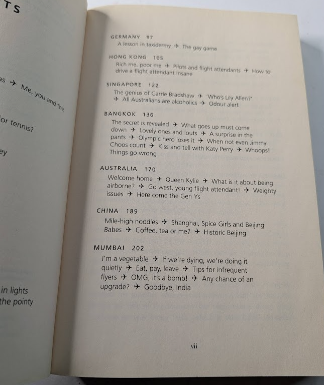 Confessions of a Qantas Flight Attendant: True Tales and Gossip from the Galley, actual copy photo 5