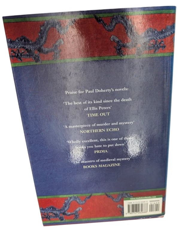 The Plague Lord by P. C. Doherty - rear cover