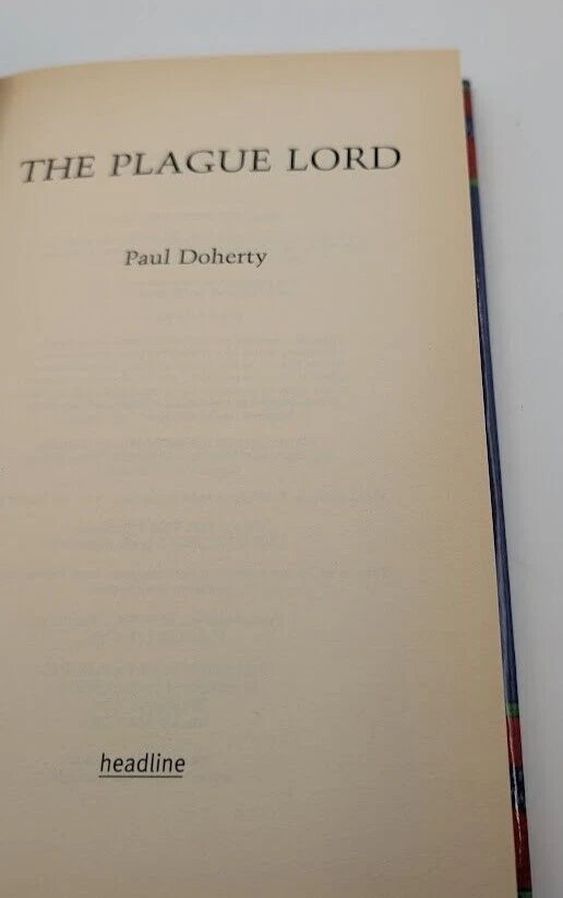 The Plague Lord by P. C. Doherty - title page