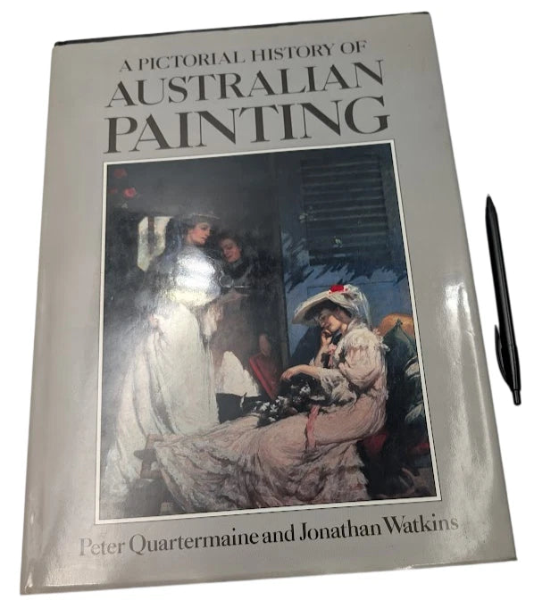 A Pictorial History of Australian Painting by Peter Quartermaine - original copy photo 2