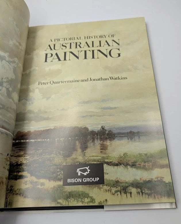 A Pictorial History of Australian Painting by Peter Quartermaine - original copy photo 6
