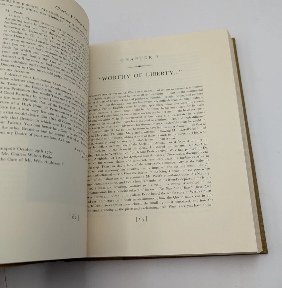 Charles Willson Peale: His Art and His Legacy by Charles Coleman Sellers, original copy photograph 10