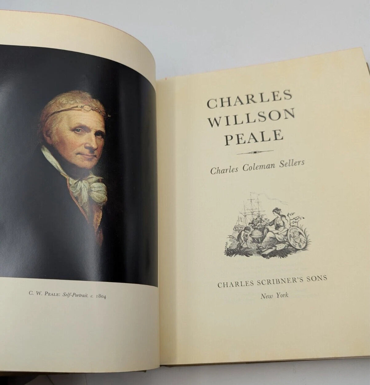 Charles Willson Peale: His Art and His Legacy by Charles Coleman Sellers, original copy photograph 11