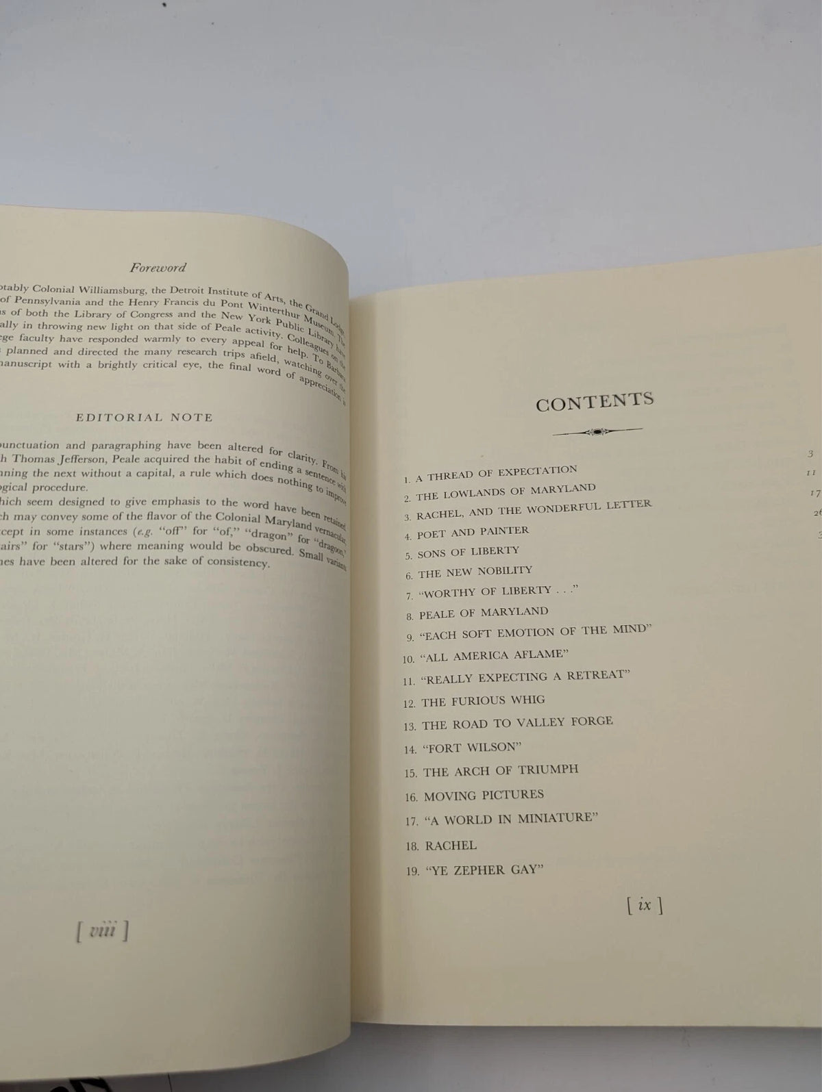 Charles Willson Peale: His Art and His Legacy by Charles Coleman Sellers, original copy photograph 13