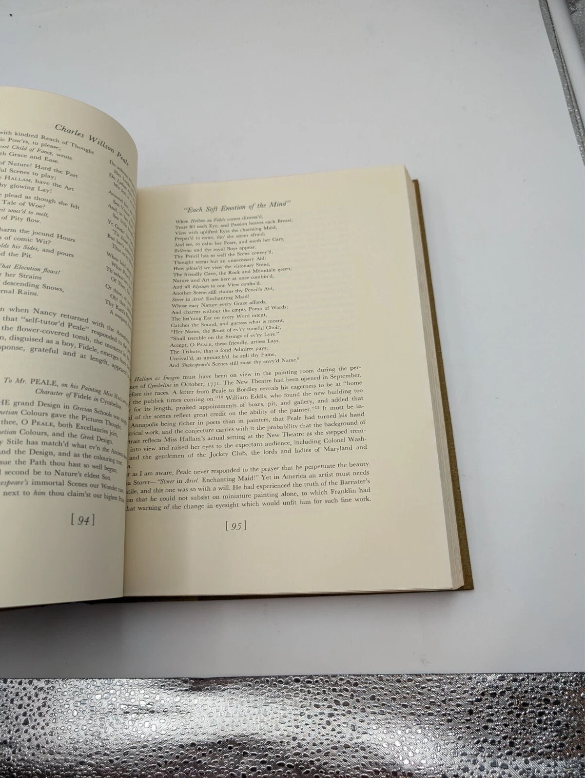 Charles Willson Peale: His Art and His Legacy by Charles Coleman Sellers, original copy photograph 9