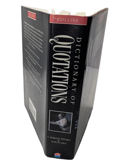Collins Dictionary of Quotations, edited by A. Norman Jeffares and Martin Gray - original copy photo 3