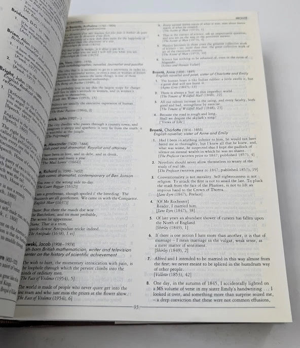 Collins Dictionary of Quotations, edited by A. Norman Jeffares and Martin Gray - original copy photo 6