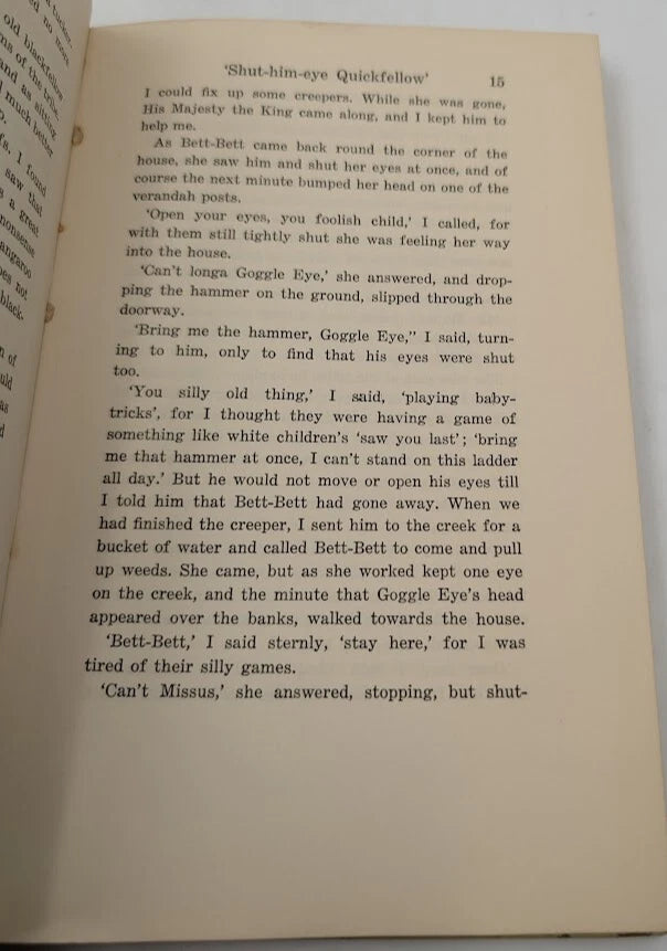 The Little Black Princess of the Never-Never - actual copy, photograph 7