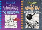 3 Wimpy Kid Books by Jeff Kinney: Double Down, The Meltdown, Wrecking Ball