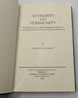 AUTHORITY AND COMMUNITY POLISH JEWRY IN THE SIXTEENTH CENTURY by Shulman HC 1986