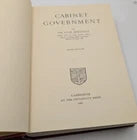 Cabinet Government by Ivor Jennings