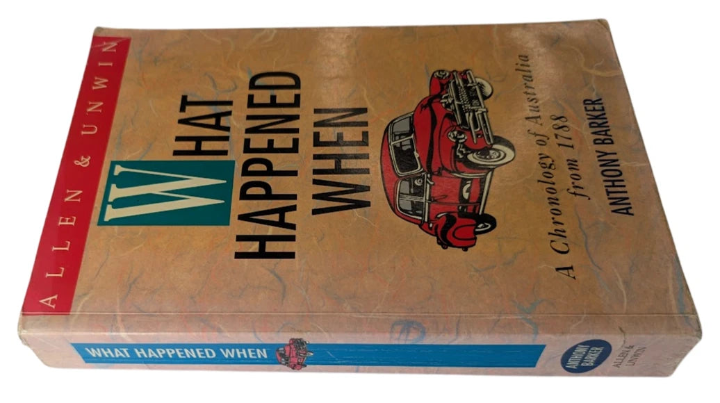 What Happened When: A Chronology of Australia, 1788-1990