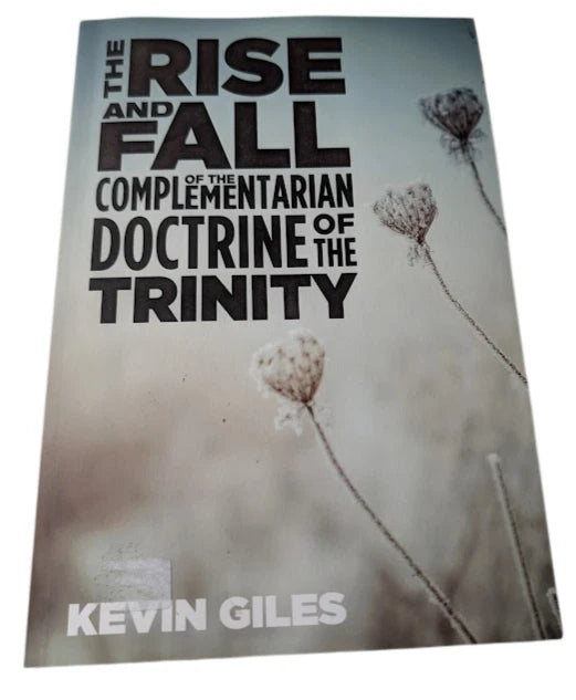 The Rise and Fall of the Complementarian Doctrine of the Trinity by Kevin Giles - front cover