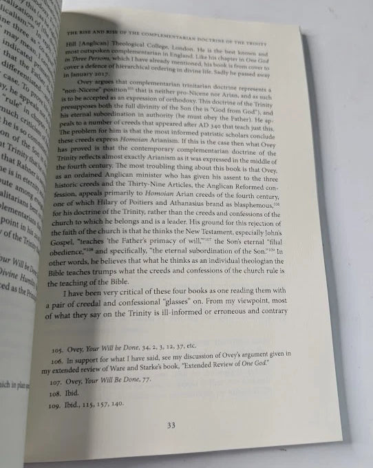The Rise and Fall of the Complementarian Doctrine of the Trinity