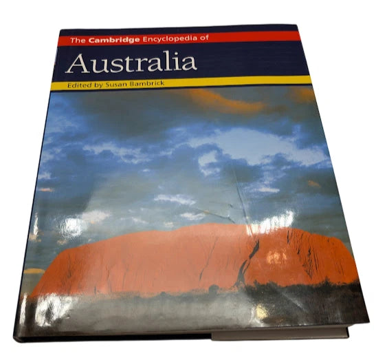 The Cambridge Encyclopedia of Australia (Cambridge World Encyclopedias) by Susan Bambrick - front cover