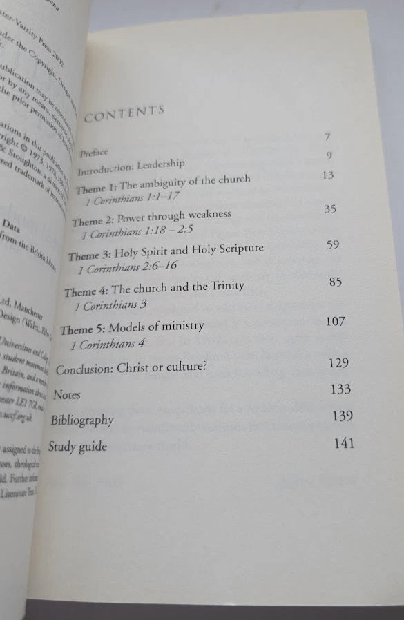 Calling Christian Leaders: Biblical Models of Church, Gospel and Ministry