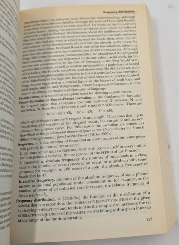 Collins Internet‑Linked Dictionary of Mathematics
