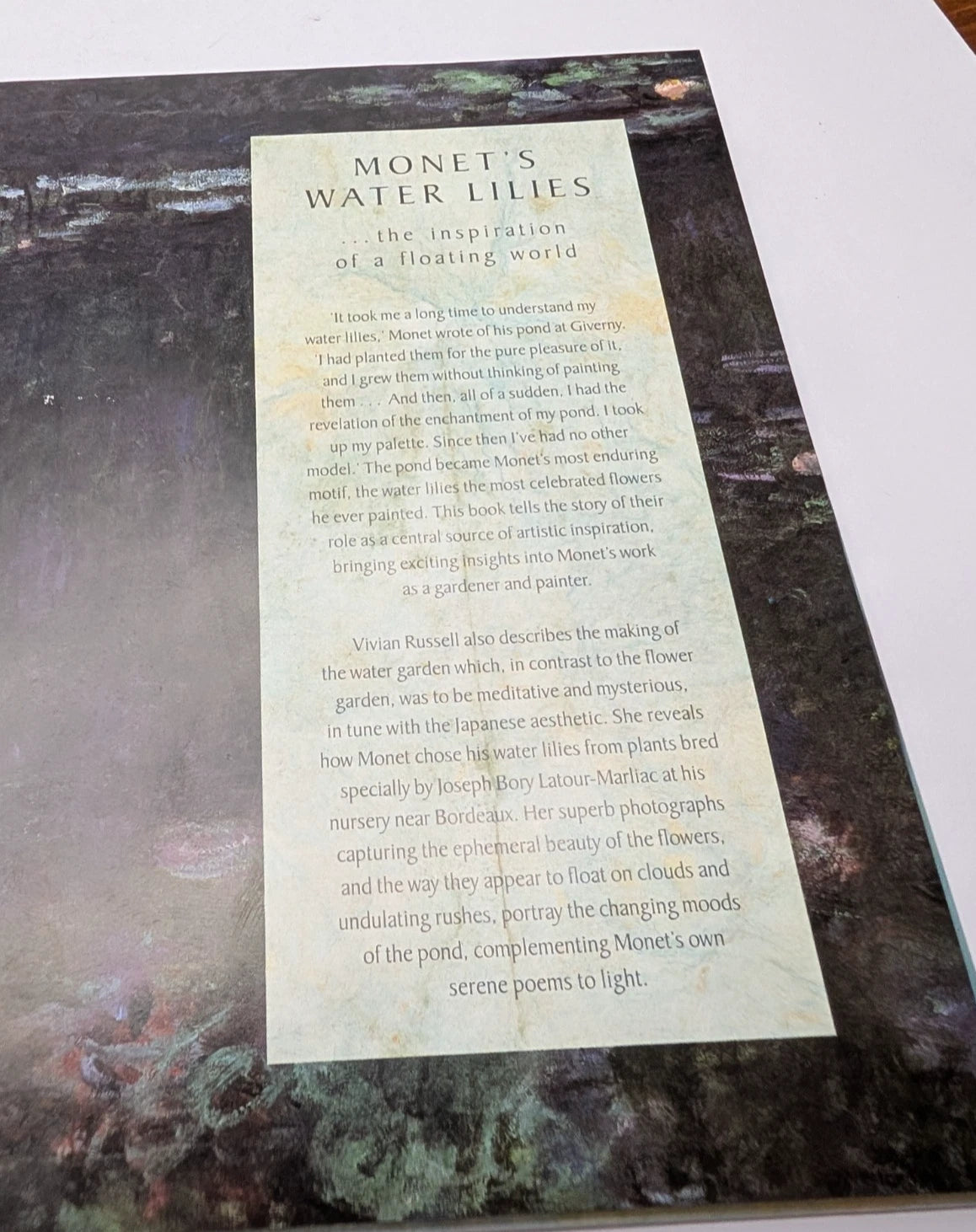 Monet's Water Lilies