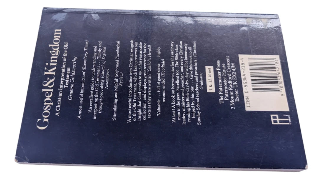 Gospel and Kingdom: A Christian Interpretation of the Old Testament
