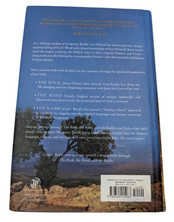 The Rock, the Road, and the Rabbi: My Journey into the Heart of Scriptural Faith and the Land Where It All Began