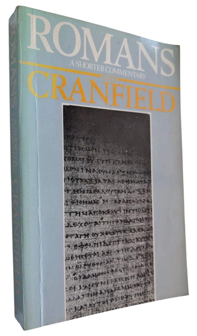 Romans: A Shorter Commentary by C. E. B. Cranfield - front cover