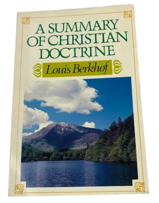 Summary of Christian Doctrine by Louis Berkhof - front cover