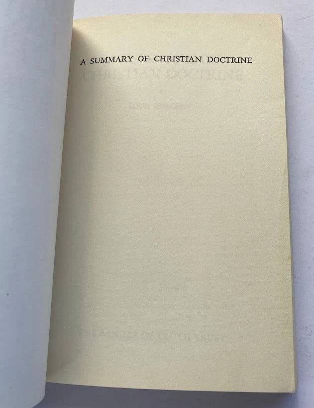 Summary of Christian Doctrine