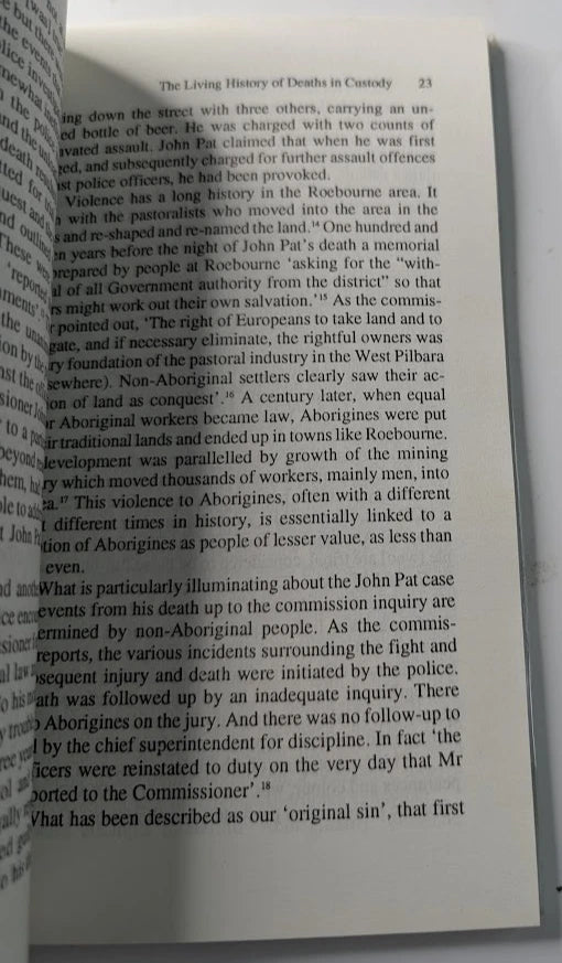 Reconciling Our Differences . A Christian Approach To Recognising Aboriginal Land Rights
