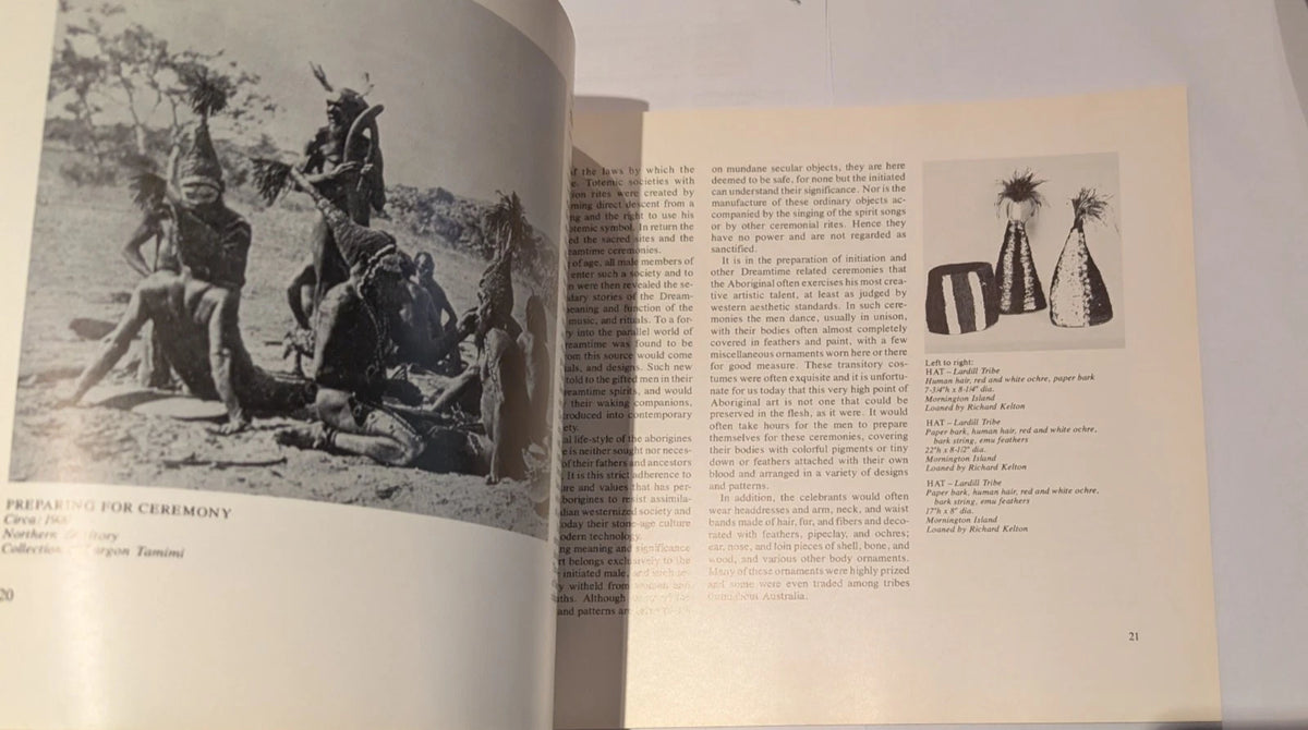 Rare 1980 Pacific Asia Museum Aboriginal Art Exhibition Catalog Pasadena