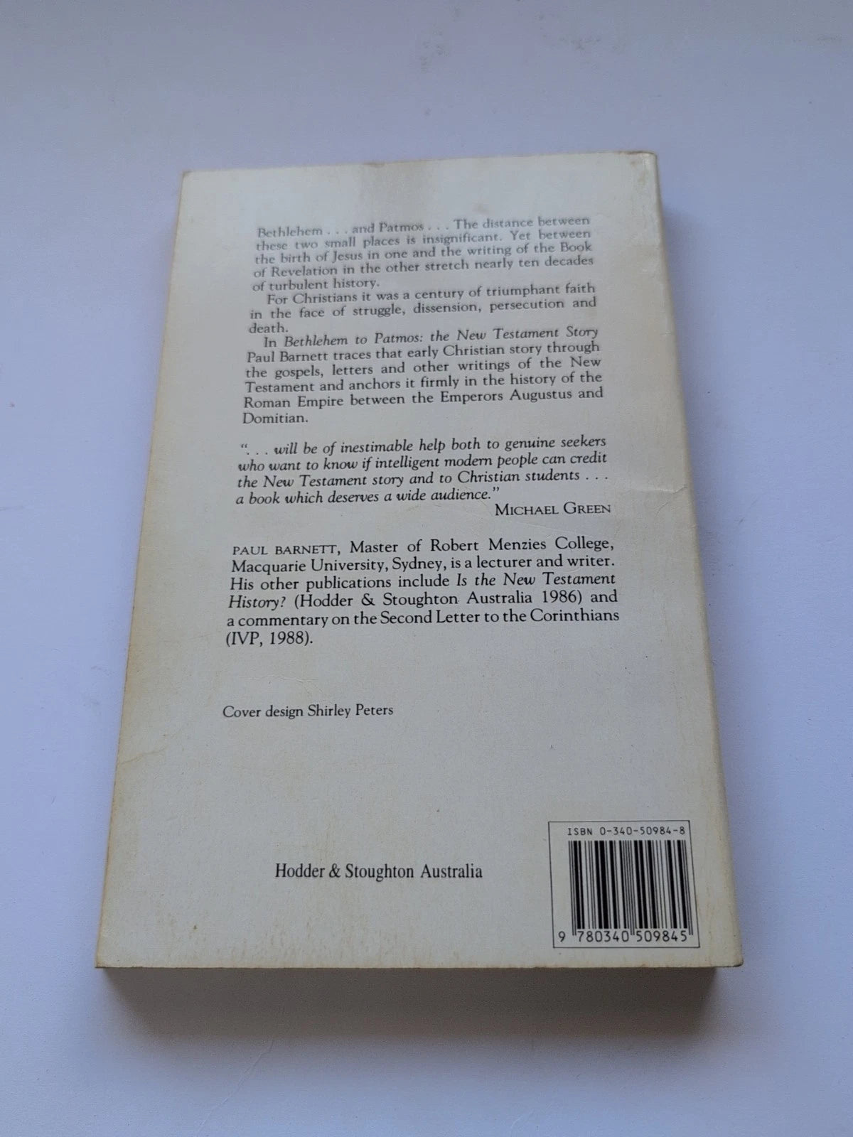From Bethlehem to Patmos