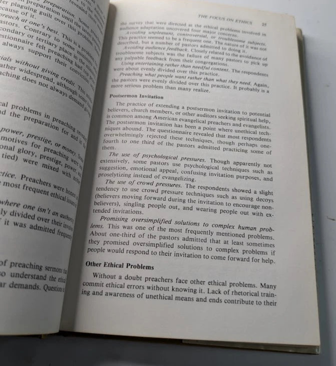 The Ethics of Persuasive Preaching