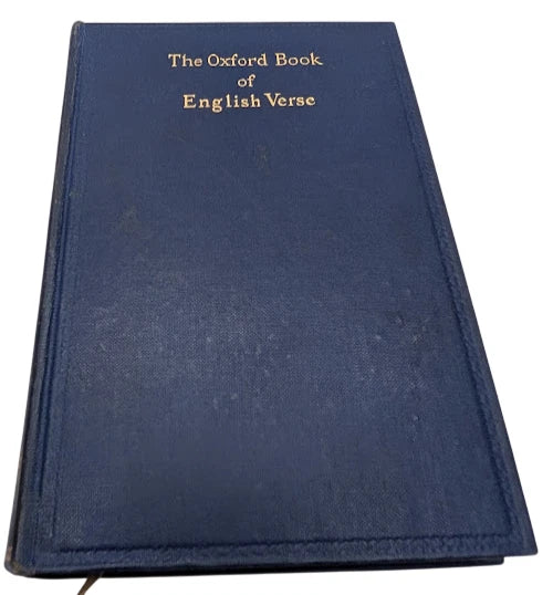 The Oxford Book of English Verse, 1250-1918