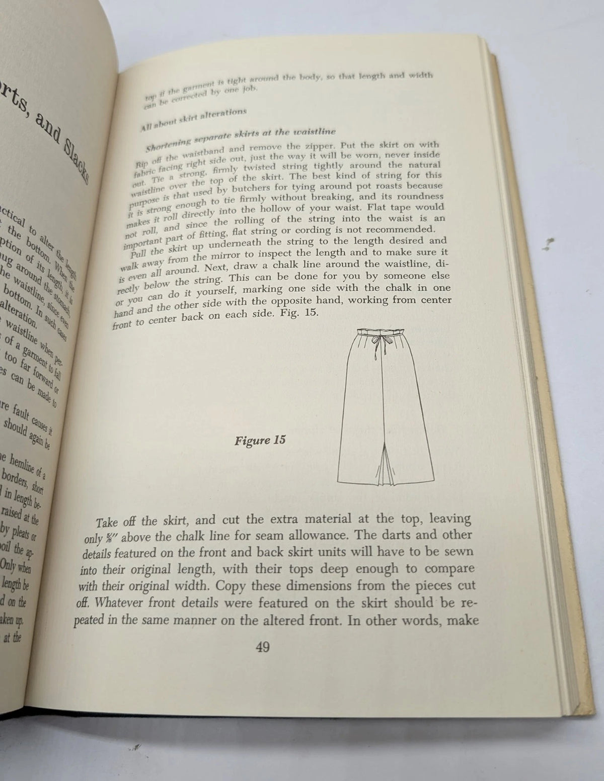 Mary Johnson Guide Altering Restyling Ready Made Clothes HC 1965 1st UK Ed photo 6