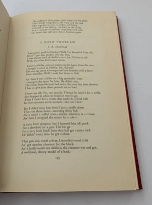 Australian Bush Ballads actual copy photo 5