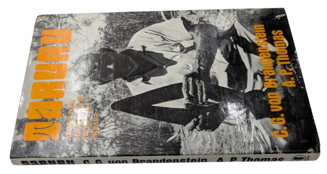 Taruru : Aboriginal Song Poetry from the Pilbara by Carl Georg Brandenstein