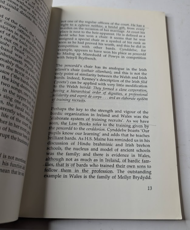 Poets of the Welsh Princes by J. E. Caerwyn Williams - book detail 3