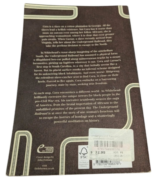 The Underground Railroad by Colson Whitehead - Historical Fiction