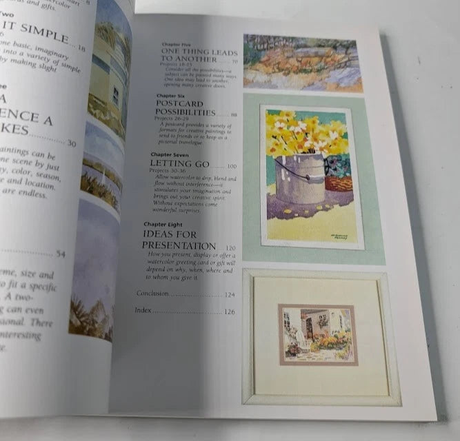 Painting Greeting Cards in Watercolor by Jacqueline Penney