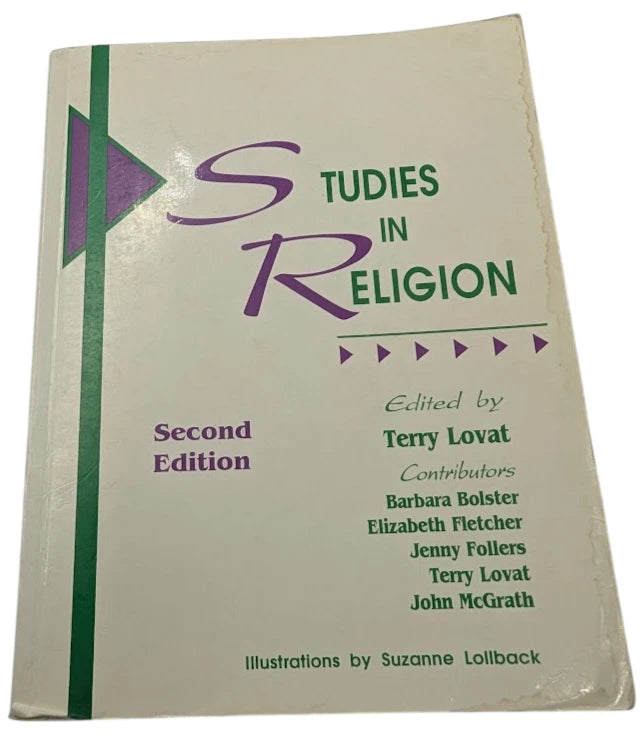 Studies in Religion  (Terry Lovat Ed.) Comparative Theology & Faith Studies