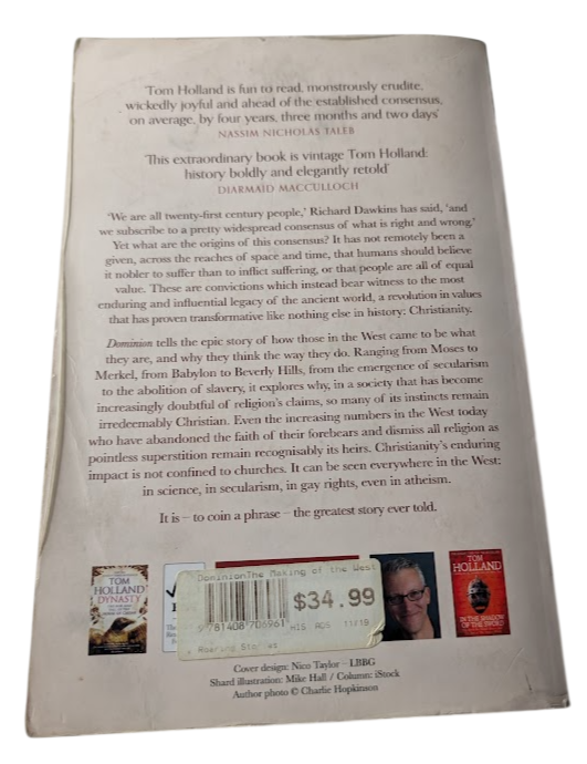 Dominion: The Making of the Western Mind by Holland, Tom - book detail 2