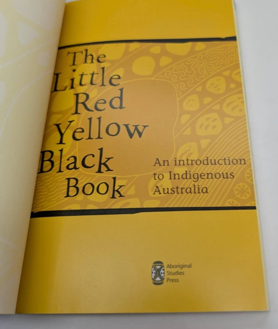 The Little Red Yellow Black Book by Bruce Pascoe, copy photograph 3