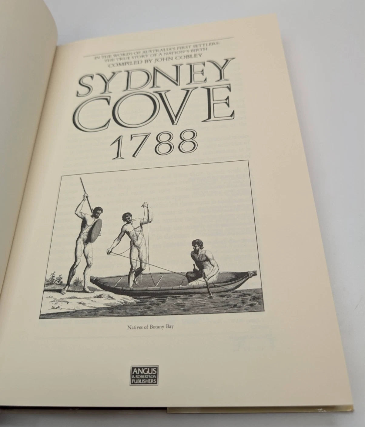 Sydney Cove 1788 - 1789 by John Cobley w/ Dust Jacket (Hardcover, 1987)